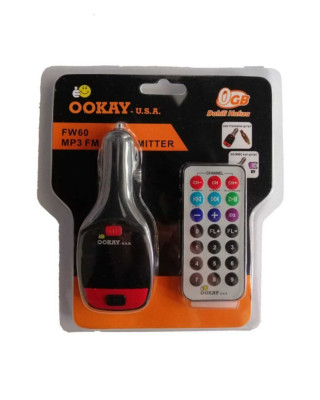 OOKAY MP3 FM Transmitter Dönüştürücü FW60